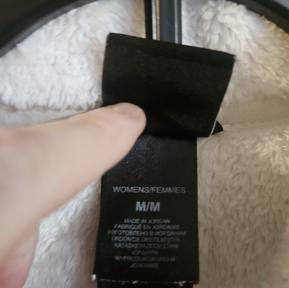 The North Face Women's Osito Jacket: GLACIER WHITE: GOOD CONDITION: SIZE M - Picture 5 of 8